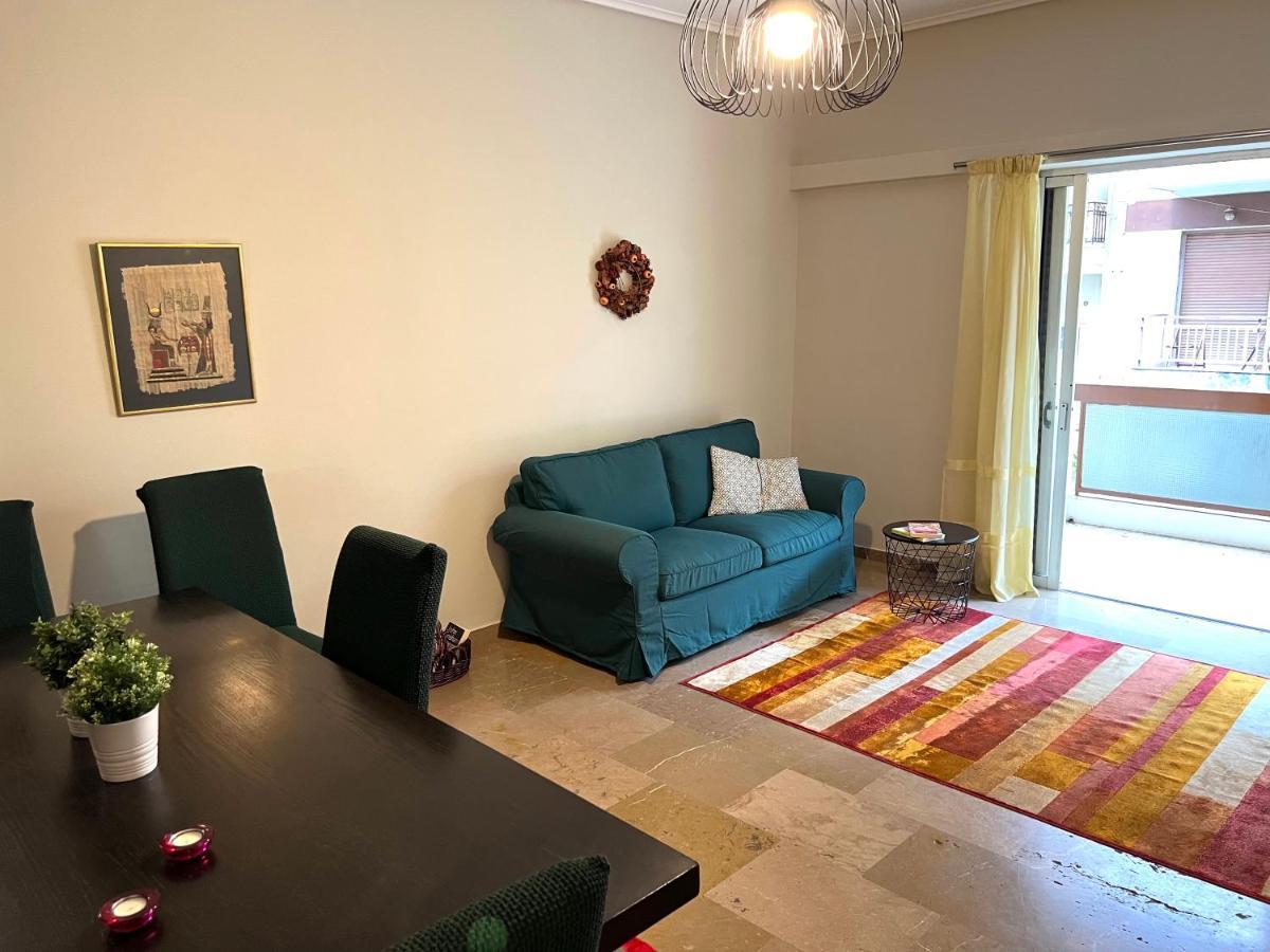 Agios Eleftherios Metro St. 2 Bedrms 4 Pers. Flat Athen Eksteriør bilde