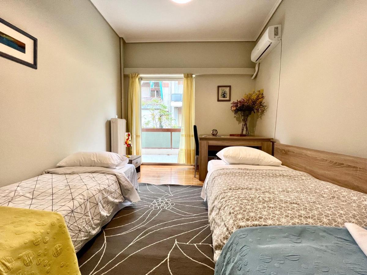 Agios Eleftherios Metro St. 2 Bedrms 4 Pers. Flat Athen Eksteriør bilde